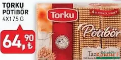 TORKU PETİBÖR BİSKÜVİ 4X175 G TORKU PETİBÖR BİSKÜVİ 4X175 G